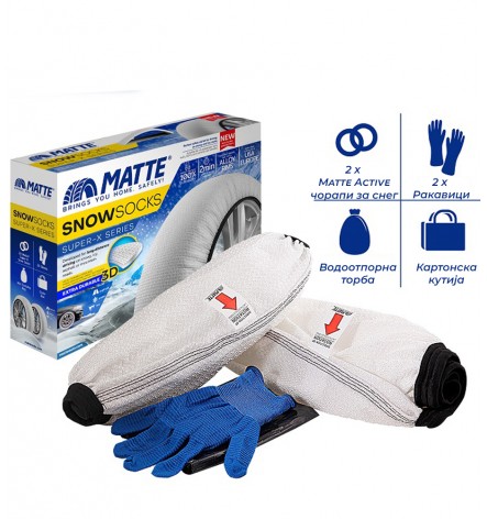 Matte Auto  Super X Чорапи за снег и мраз